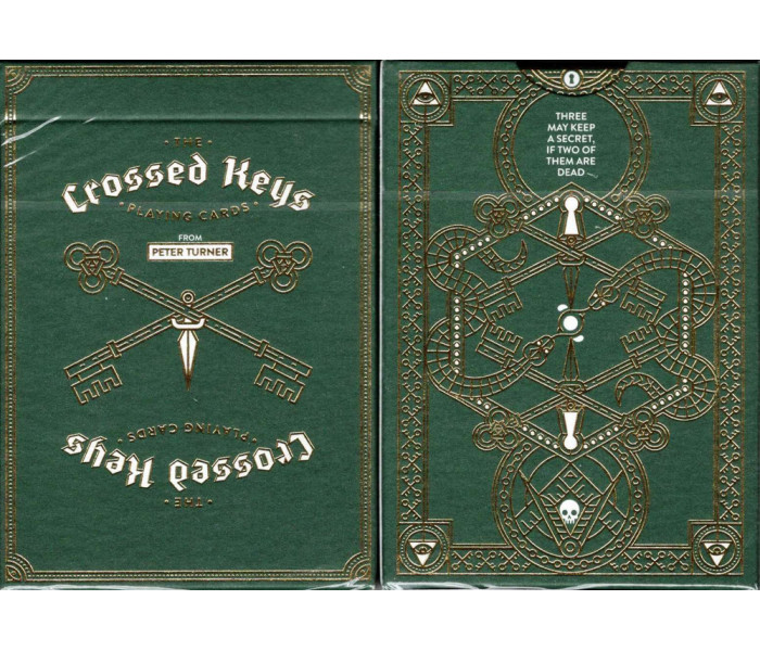Игральные карты Crossed Keys Marked от Ellusionist