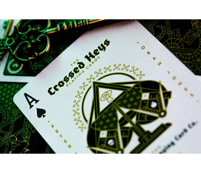 Игральные карты Crossed Keys Marked от Ellusionist
