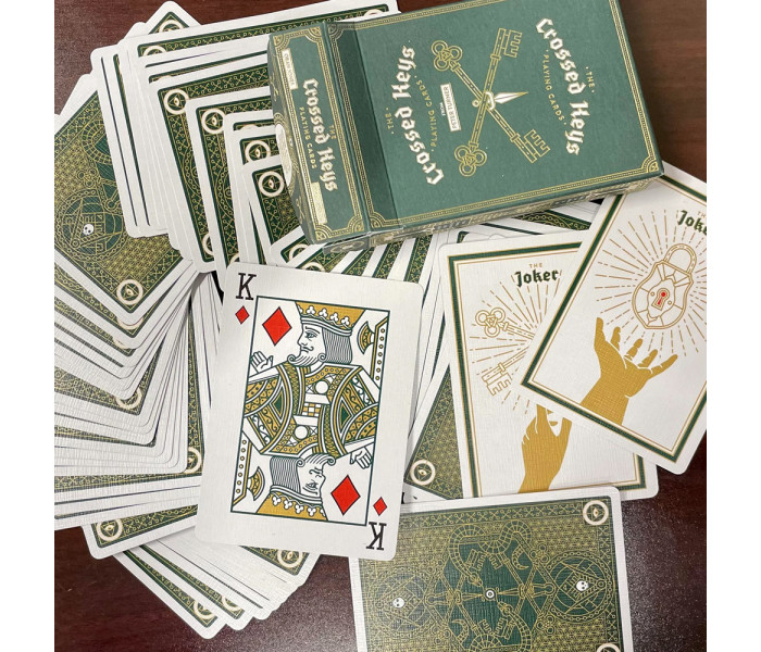 Игральные карты Crossed Keys Marked от Ellusionist