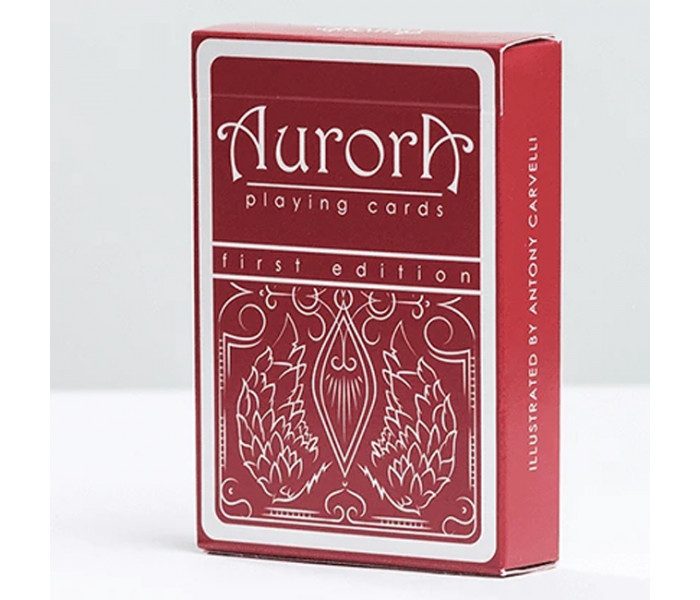 Игральные карты Aurora Red от USPCC