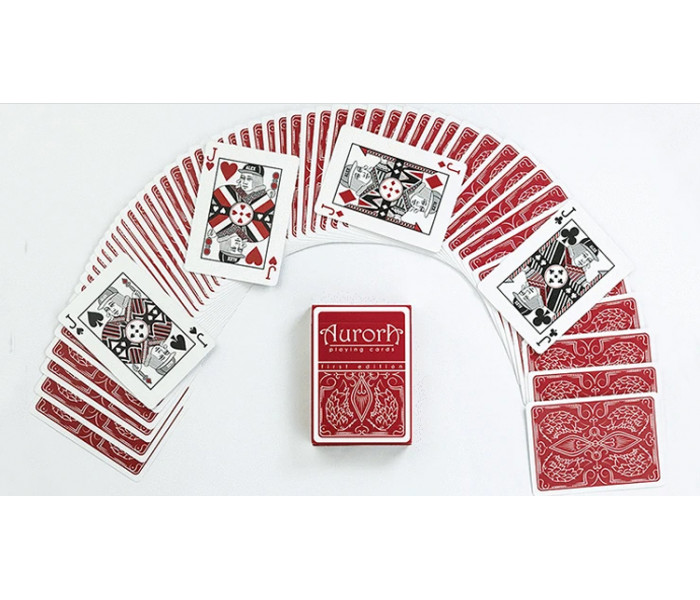 Игральные карты Aurora Red от USPCC