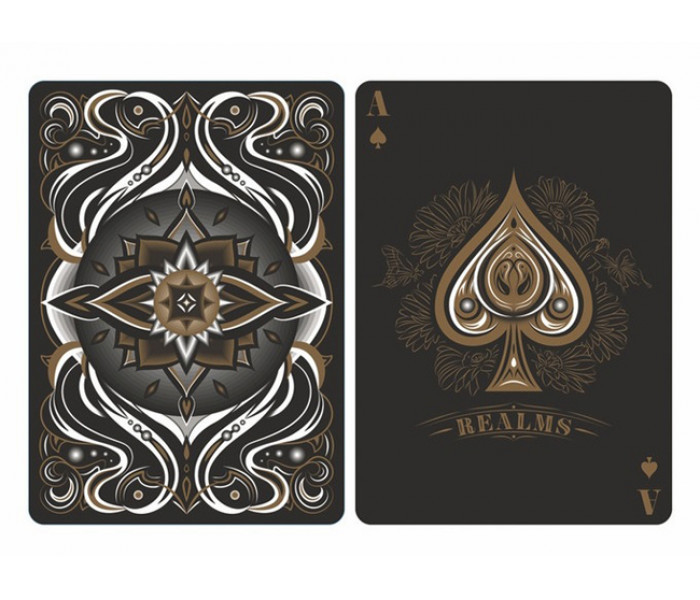 Карты Bicycle Realms Black