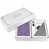 Фото 2 - Подарунковий набір карт Copag 100% пластик Poker Size (Purple/Grey)