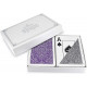 Подарочный набор карт Copag 100% пластик Poker Size (Purple/Grey)