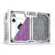 Подарочный набор карт Copag 100% пластик Poker Size (Purple/Grey)