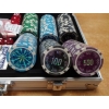 Фото 3 - Покерний набір на 300 фішок в алюмінієвому кейсі, номінал 5-1000 кольоровий, фішки 11,5g
