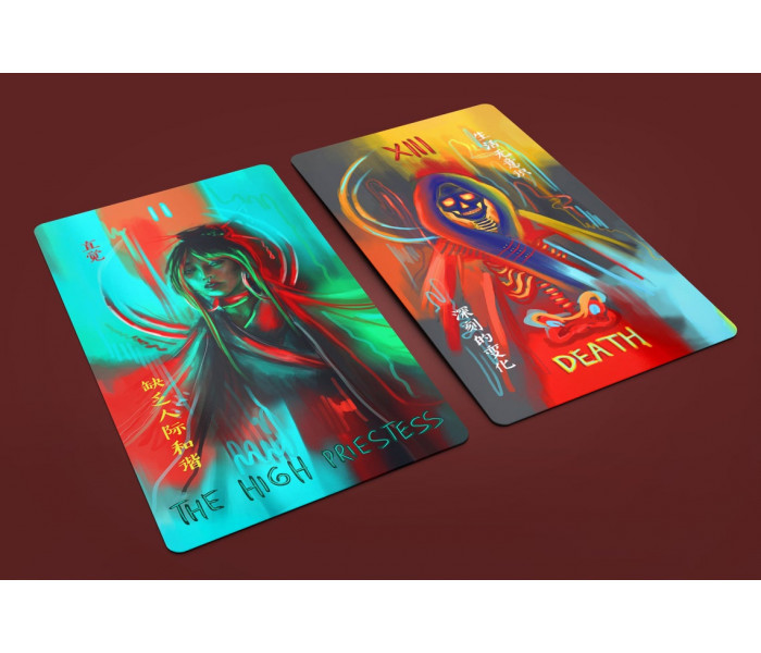 Неоновое Таро - Neon Tarot. Dark Synevyr