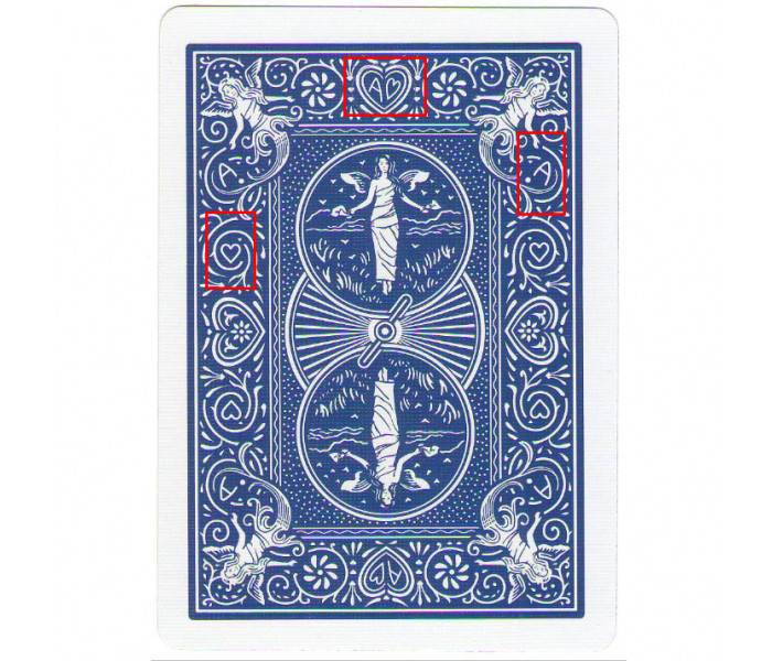 Крапленые карты Bicycle Maiden Back Marked Blue