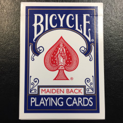 Крапленые карты Bicycle Maiden Back Marked Blue