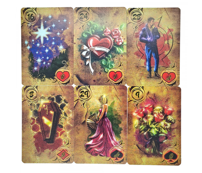 Оракул Ленорман Золота Сова - Lenormand Gold Owl oracle. MyTarot