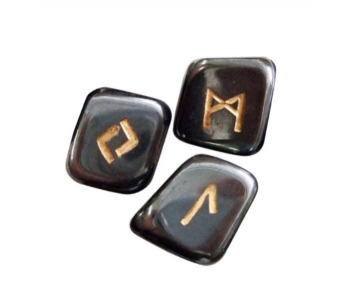 Руни з гематиту - Hematite Runes. Lo Scarabeo (RUNE12)