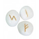 Руни Білий Онікс - White Onyx Runes. Lo Scarabeo (RUNE10)