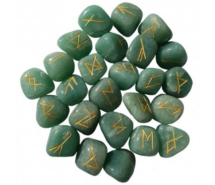 Руни Зелений Авантюрин - Green Aventurine Runes. Lo Scarabeo (RUNE08)