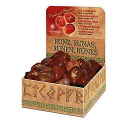 Руни Червоний Сердолік - Red Carnelian Runes. Lo Scarabeo (RUNE05)