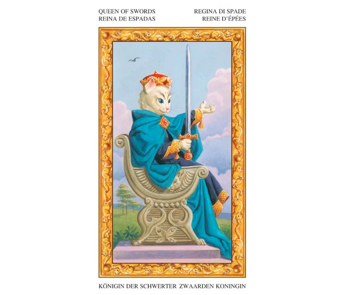 Таро Белых Кошек - Tarot of White Cats. Lo Scarabeo