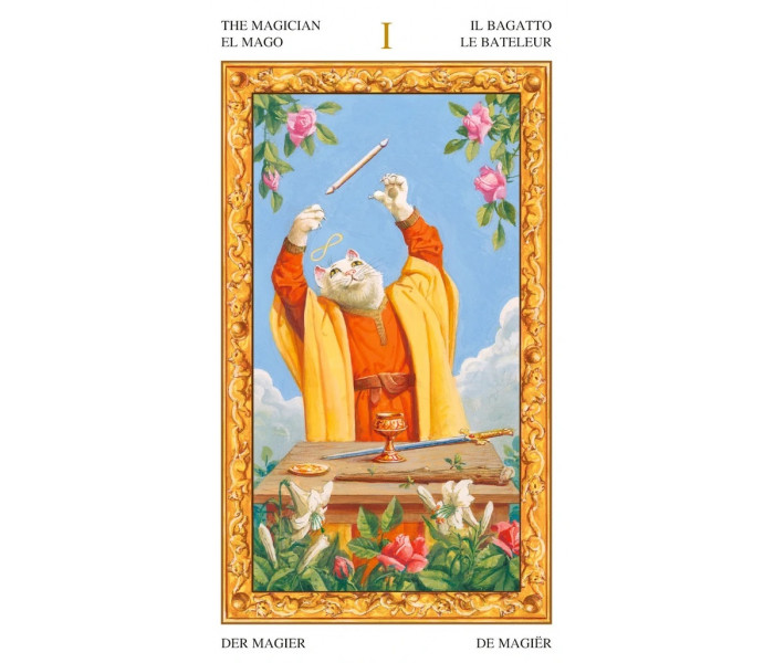Таро Белых Кошек - Tarot of White Cats. Lo Scarabeo