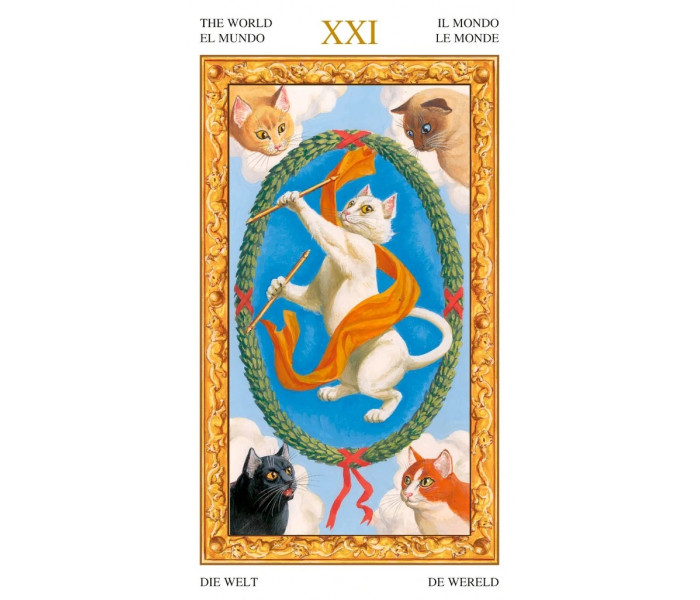 Таро Белых Кошек - Tarot of White Cats. Lo Scarabeo