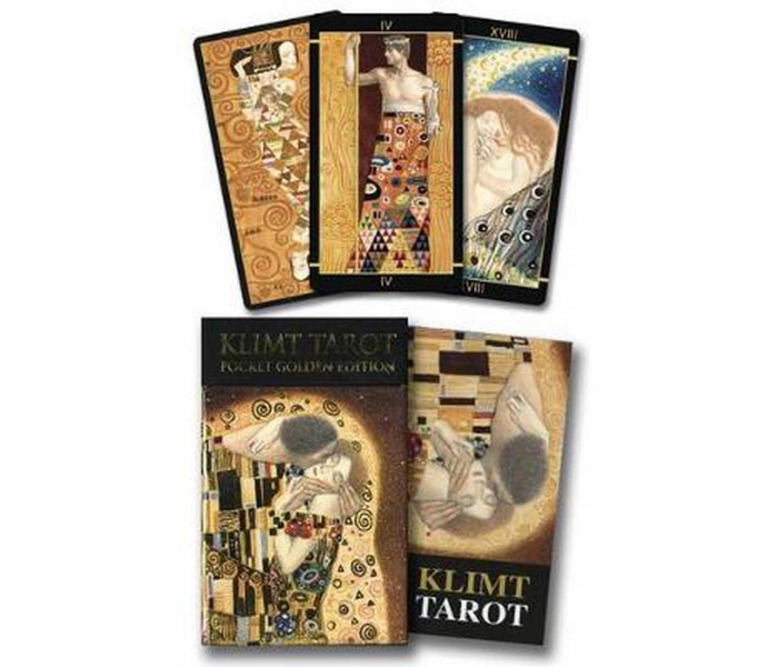 Мини Золотое Таро Климта - Mini Golden Klimt Tarot. Lo Scarabeo