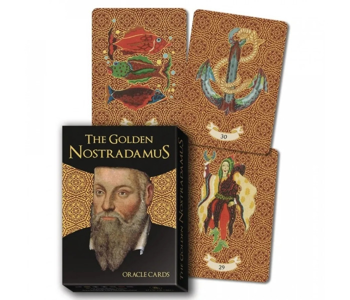 Золотий Оракул Нострадамуса - The Golden Nostradamus Oracle. Lo Scarabeo