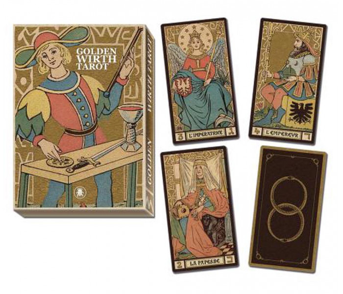 Таро Золотого Вирта (Старшие Арканы) - Golden Wirth Tarot (Grand Trumps). Lo Scarabeo