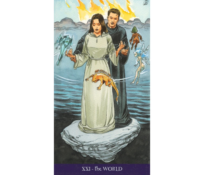 Набор Языческого Таро - Pagan Tarot Kit. Lo Scarabeo