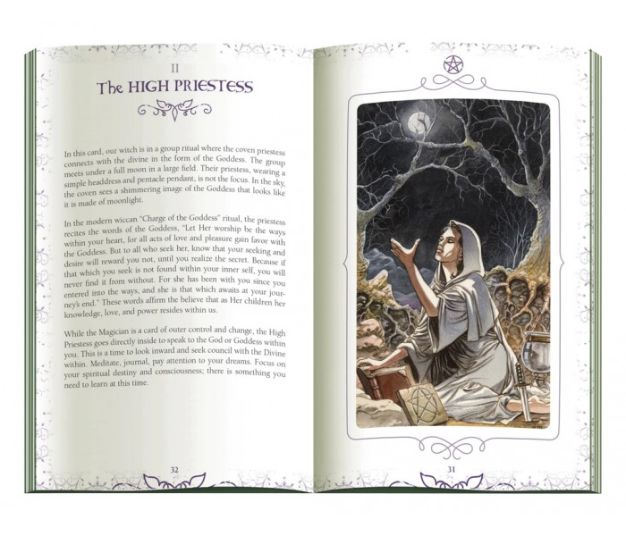 Набор Языческого Таро - Pagan Tarot Kit. Lo Scarabeo
