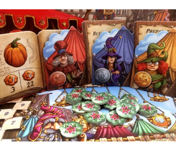 Пройдисвіти Кведлінбурга. Відьми-травниці (The herb witches). Доповнення (UA). Yellowbox (4820228590062)