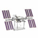 Металлическая сборная 3D модель International Space Station (МКС), Metal Earth (ICX140)