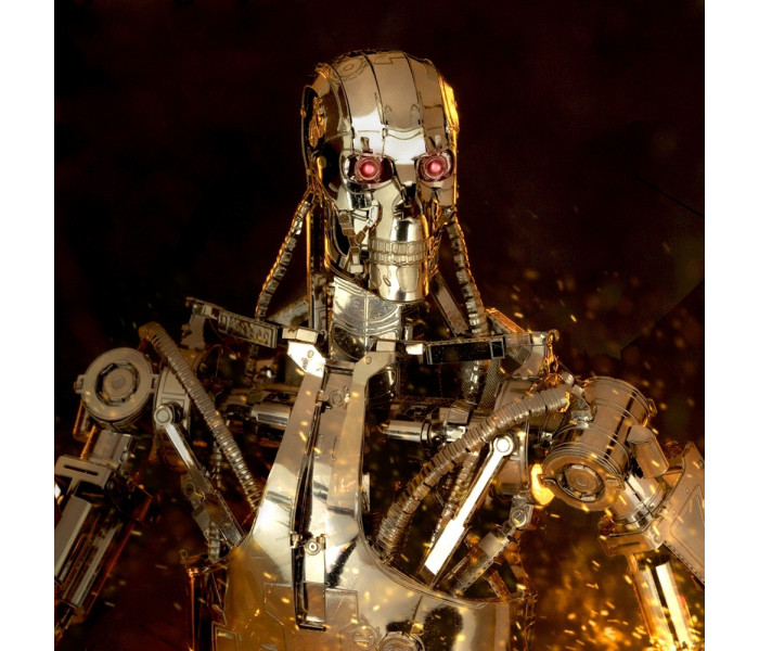 Металлическая сборная 3D модель Терминатор T-800, Metal Earth (ICX141)