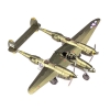 Фото 2 - Металева збірна 3D модель Винищувач Lockheed P-38 Lightning, Metal Earth (ICX143)