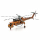 Металлическая сборная 3D модель Вертолет Сикорский S-64 Skycrane, Metal Earth (ICX211)