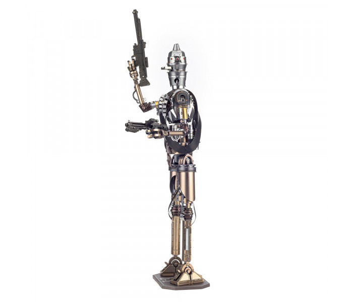 Металева збірна 3D модель Star Wars Дроїд IG-11, Metal Earth (ICX213)