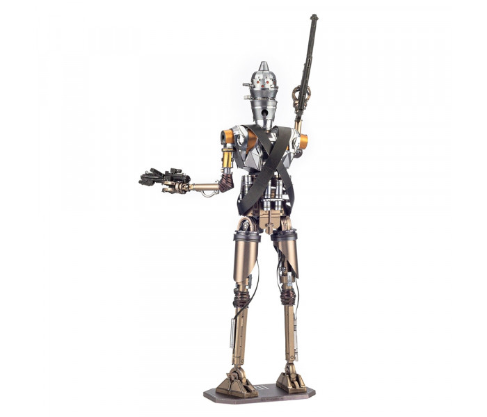 Металева збірна 3D модель Star Wars Дроїд IG-11, Metal Earth (ICX213)