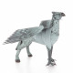 Металева збірна 3D модель Harry Potter Buckbeak (Клювокрил), Metal Earth (MMS452)