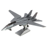 Фото 2 - Металева збірна модель 3D Винищувач F-14 Tomcat, Metal Earth (MMS458)