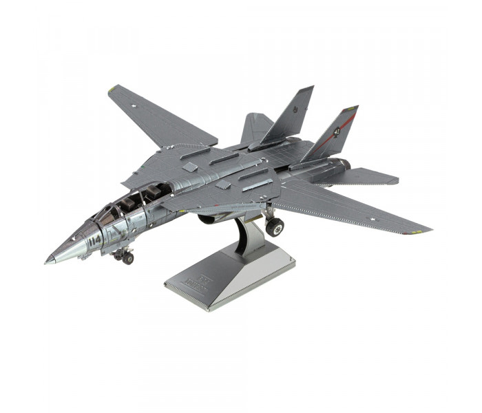 Металлическая сборная 3D модель Истребитель F-14 Tomcat, Metal Earth (MMS458)