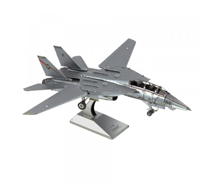 Металлическая сборная 3D модель Истребитель F-14 Tomcat, Metal Earth (MMS458)