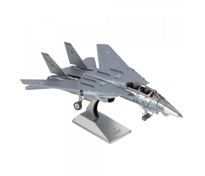 Металлическая сборная 3D модель Истребитель F-14 Tomcat, Metal Earth (MMS458)