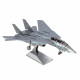 Металлическая сборная 3D модель Истребитель F-14 Tomcat, Metal Earth (MMS458)