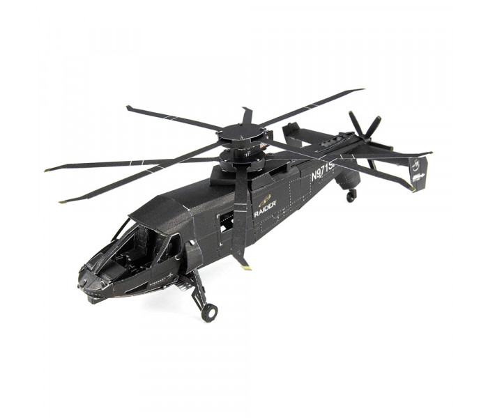 Металлическая сборная 3D модель Вертолет Сикорский S-97 Raider, Metal Earth (MMS460)