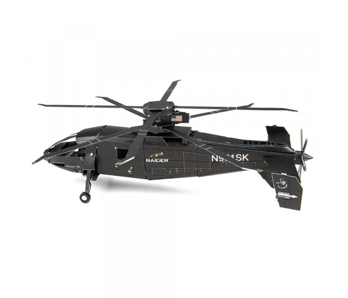 Металлическая сборная 3D модель Вертолет Сикорский S-97 Raider, Metal Earth (MMS460)