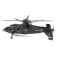 Металлическая сборная 3D модель Вертолет Сикорский S-97 Raider, Metal Earth (MMS460)