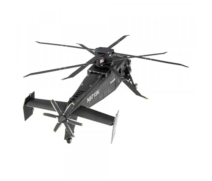 Металлическая сборная 3D модель Вертолет Сикорский S-97 Raider, Metal Earth (MMS460)