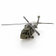 Металлическая сборная 3D модель Вертолет Сикорский UH-60 Black Hawk (Черный ястреб), Metal Earth (MMS461)