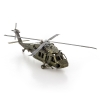 Фото 6 - Металева збірна 3D модель Вертоліт Сікорський UH-60 Black Hawk (Чорний яструб), Metal Earth (MMS461)