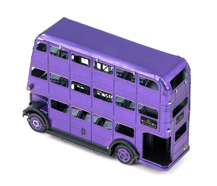 Металлическая сборная 3D модель Harry Potter Knight bus (Автобус Ночной рыцарь), Metal Earth (MMS464)