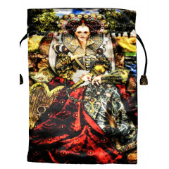 Мішечок для карт таро та рун атласний Empress