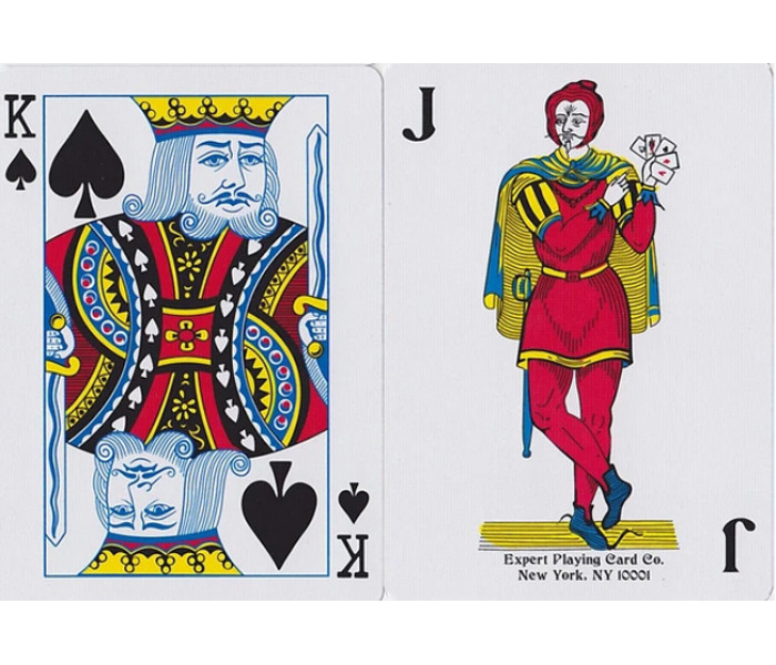 Карти Royal Red Zen V1 від Expert Playing Card Co