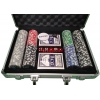 Фото 3 - Покерний набір на 200 фішок у кейсі з номіналом 1-100, кольоровий, фішки 11,5g