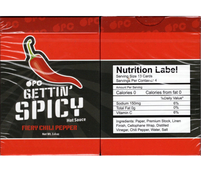 Карти Gettin Spicy Chili Pepper by OPC